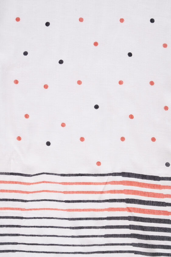 Beige Solid Viscose Scarve, , image 2
